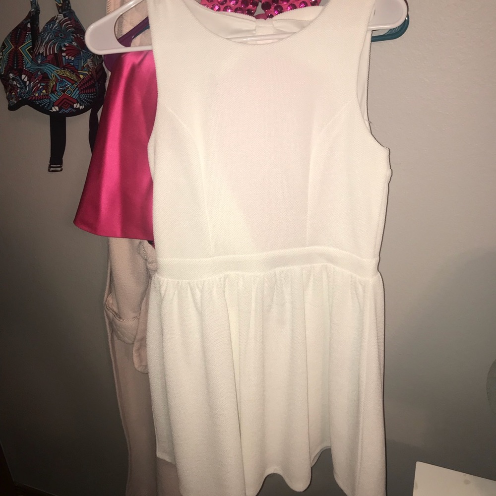 Boutique white dress